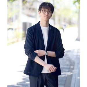 LANVIN en Bleu ジャケット テーラードジャケット セットアップ