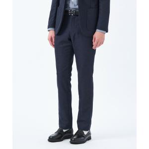 パンツ テーラードジャージーパンツ 杢カラミストレッチ メンズ