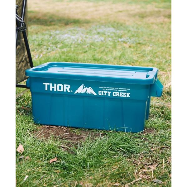 収納 「THOR x CITY CREEK 」LARGE TOTE WITH LID 53L