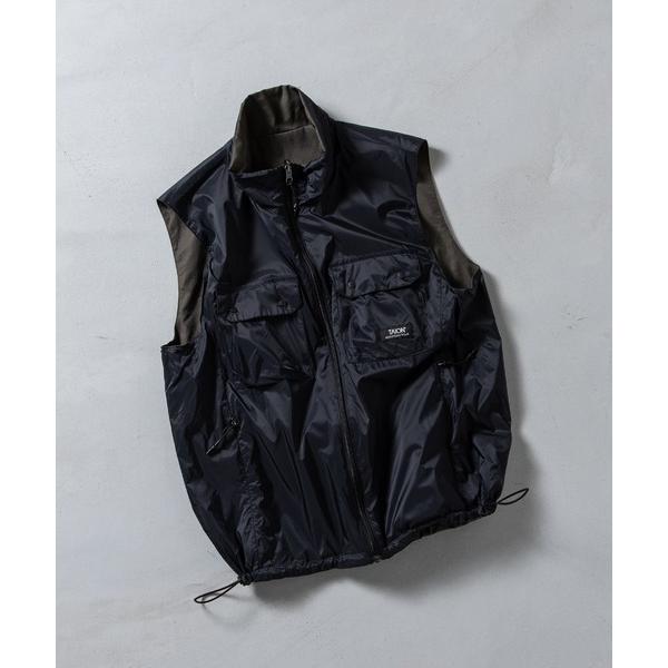 ベスト ジレ 「TAION(タイオン)」「ユニセックス」ノンダウン マウンテン リバーシブル Wジッ...