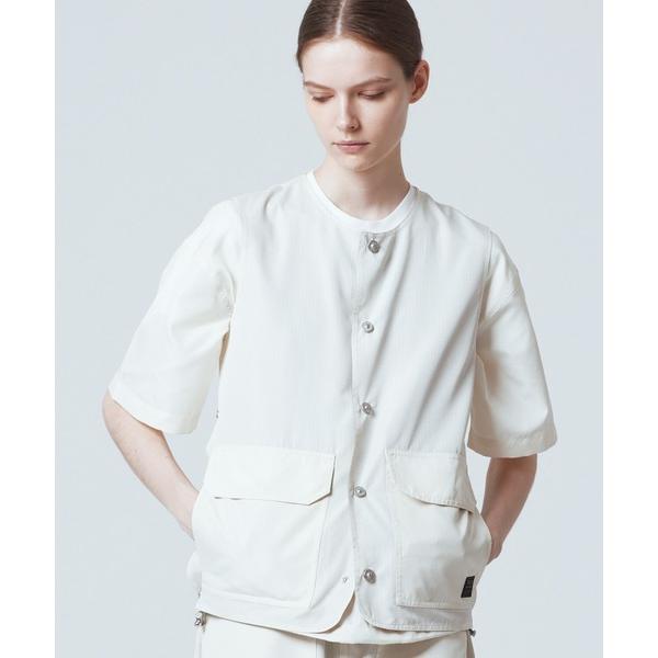 ベスト ジレ 「TAION(タイオン)」「ユニセックス」ノンダウン ミリタリー リバーシブル クルー...