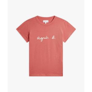 agnes b.（アニエスベー） tシャツ ロゴプリント コットン 長袖 T