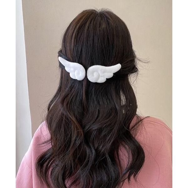 ヘアピン 「2個セット」エンジェル モチーフ ヘアピン