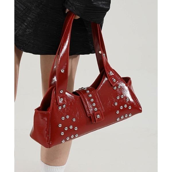 ハンドバッグ スタッツスクエアバッグ