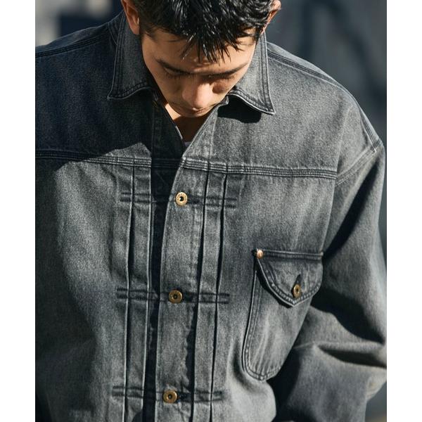 デニムジャケット gジャン Lee/リー SUPERSIZED ビッグシルエットカウボーイデニムジャ...