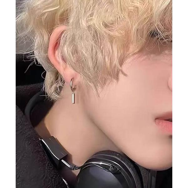 ピアス 「WARAIJOGO」EK286/ドロップフープリングピアス/両耳用(NEZ) メンズ レデ...