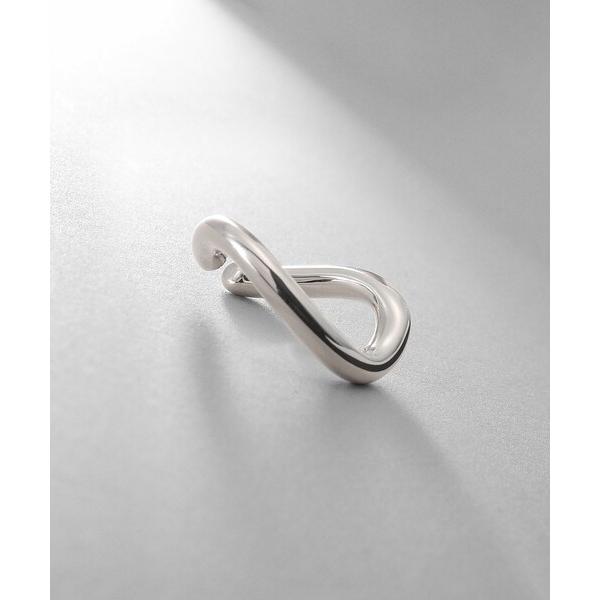 イヤーカフ シルバー ボリュームSラインイヤーカフ レディース