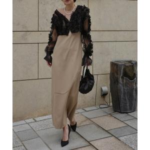 ドレス 2way tule bolero dress