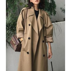 トレンチコート コート ロングトレンチコート レディース