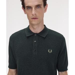 FRED PERRY（フレッドペリー） ポロシャツ 半袖 Pique Stitch Knitted