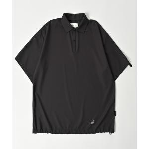 ポロシャツ 「ADAMPATEK/アダムパテック」ripple looose polo shirt/リップルルーズポロシャツ メンズ レディース