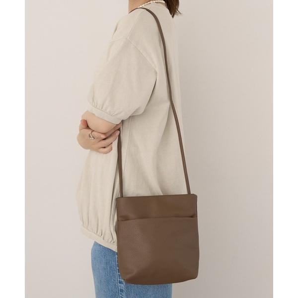 ショルダーバッグ バッグ 「A by MAGASIN DE MODE」合皮シンプルポケットショルダー...