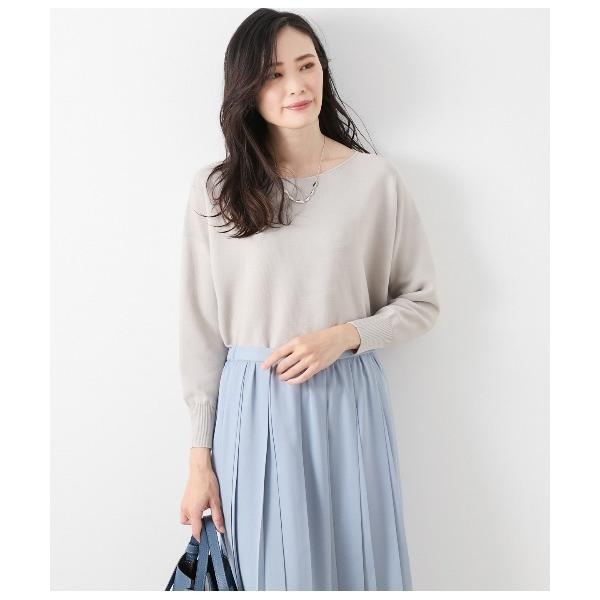 ニット セーター ホールガーメント(R) ニットドルマンスリーブ9分袖プルオーバー レディース