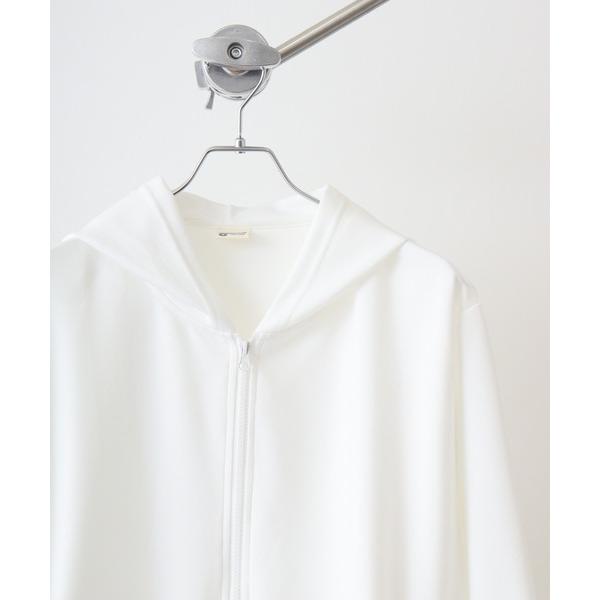 パーカー シルキーエアー 無地 ジップパーカー メンズ レディース