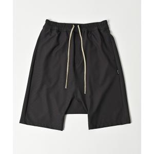 パンツ 「ADAMPATEK/アダムパテック」ripple sarouel short pants/リップルサルエルショートパンツ レディース メンズ
