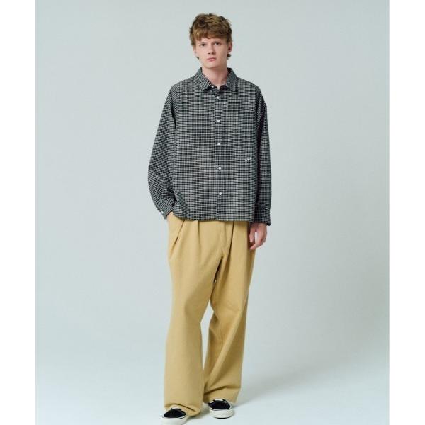 チノパン 「ADAMPATEK/アダムパテック」generous tuck relax chino ...