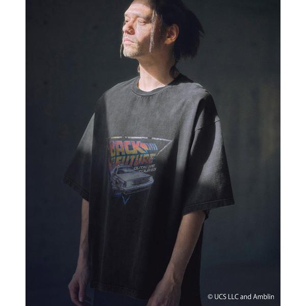 tシャツ 半袖 ADAMPATEK/ 「BACK TO THE FUTURE」DeLoreanT/バ...