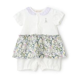 ベビー服 ロンパース ボタニカル柄ショートオールの買取情報