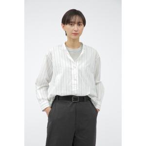MARGARET HOWELLマーガレットハウエル 2020 COTTON POPLIN カラーレスシャツ ブラウス【2】【LSHA70944】 SHEER COTTON POPLINのご紹介 | MARGARET HOWELL