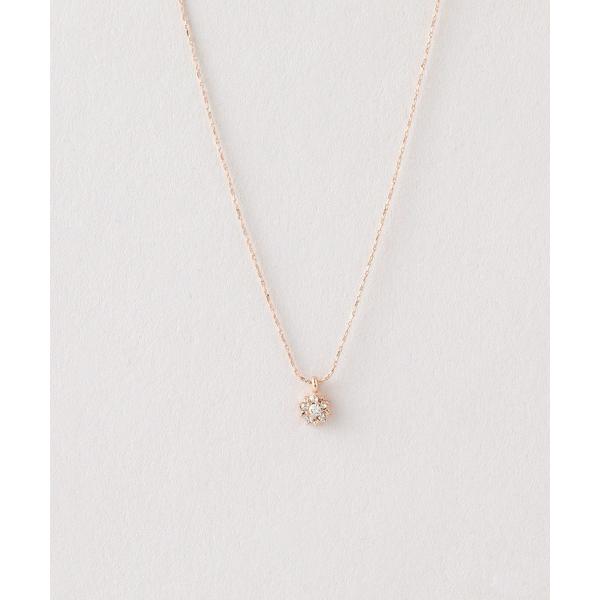 ネックレス 金属アレルギー対応「made in japan」ビジューキュービックジルコニアネックレス...