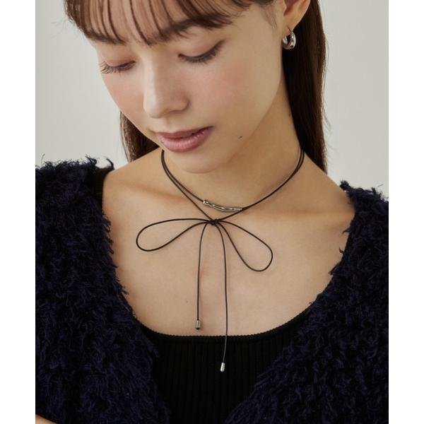 チョーカー メタルトップ コードチョーカー / ネックレス レディース