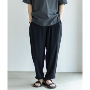 JH TFW49 クロップド イージーパンツ ブラック 裾リブ JH TFW49 クロップド イージーパンツ ブラック 裾リブ JH TFW49