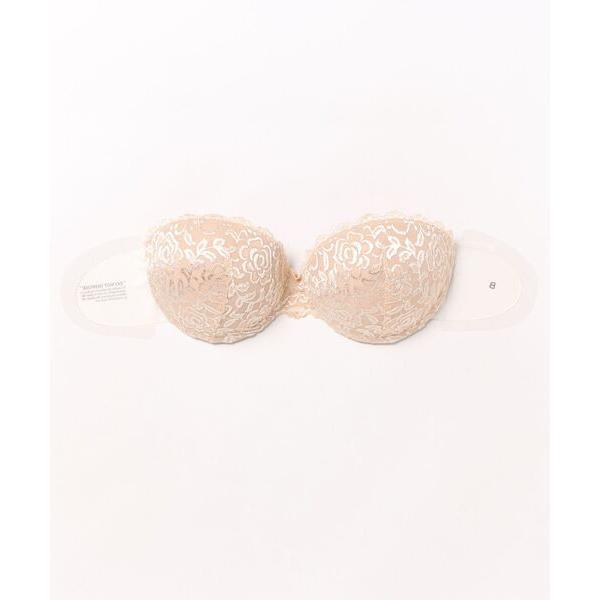ブラジャー 花柄 刺繍 ソフト ヌード ブラ
