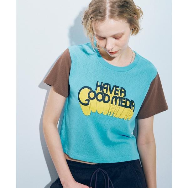 tシャツ M2444 ＨＡＶＥ　Ａ　ＧＯＯＤ　ＭＥＤＩＡ　Ｔ レディース