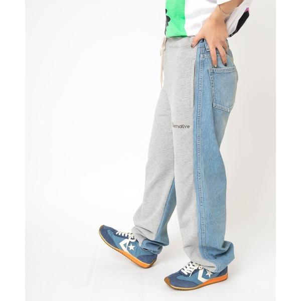 ジーンズ デニム デニムパンツ R4333 スウェットコンビデニム レディース