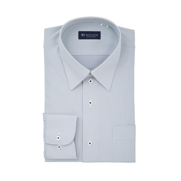 フォーマル シャツ 形態安定ノーアイロン レギュラー 長袖ストレッチビジネスワイシャツ メンズ