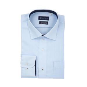 フォーマル シャツ 超形態安定ノーアイロン ワイド 長袖ビジネスワイシャツ メンズ