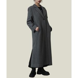 「LEANN MOMENT」 チェスターコート SMALL グレー レディース