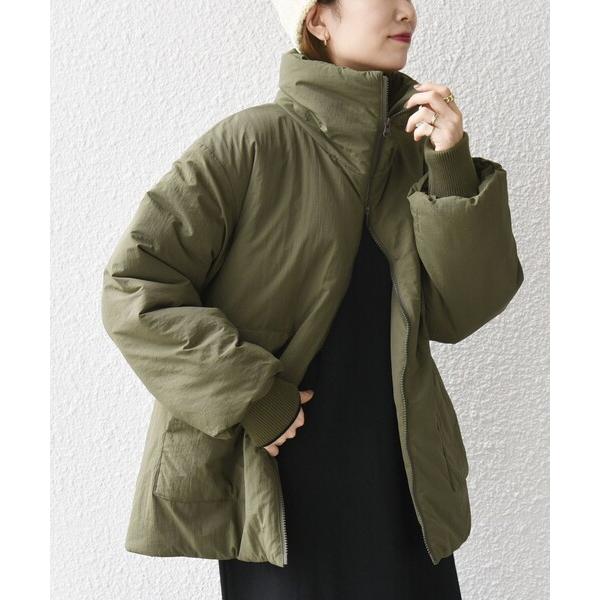 「SHIPS any」 ブルゾン ONE SIZE カーキ レディース