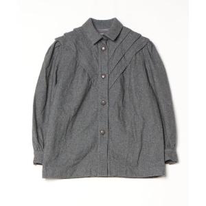 「Christian Dior」 長袖シャツ 9 グレー レディース