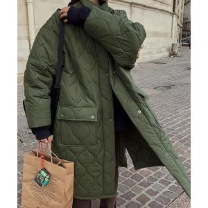 「AMOUR BOX」 コート SMALL グリーン レディース