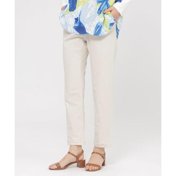 パンツ 「接触冷感」「UVカット」「ウォッシャブル」メリルハイテンションテーパードパンツ レディース