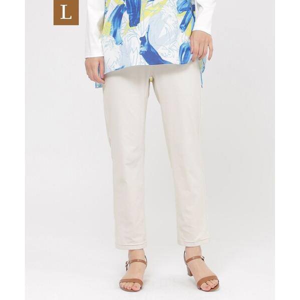 パンツ 「L」「接触冷感」「UVカット」「ウォッシャブル」メリルハイテンションテーパードパンツ レデ...