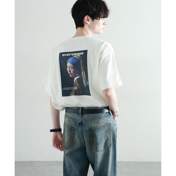 tシャツ 天竺/アートプリントTシャツ メンズ