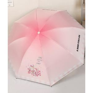 折りたたみ傘 全自動 日傘・雨傘兼用 花＆動物柄 折り畳み傘 レディース