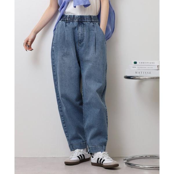 ジーンズ デニム デニムパンツ バルーンシルエット ストレッチデニム サーカスパンツ レディース メ...