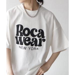 tシャツ 「ROCAWEAR/ロカウェア」ロゴプリント 半袖Tシャツ メンズ レディース