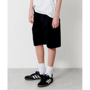 パンツ 「大人向けサイズあり」綿ポリストレッチツイル・アクティブハーフパンツ キッズ 子供服 男の子