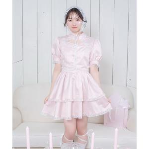 Honey Cinnamon（ハニーシナモン） スカート ポイントレースティアード