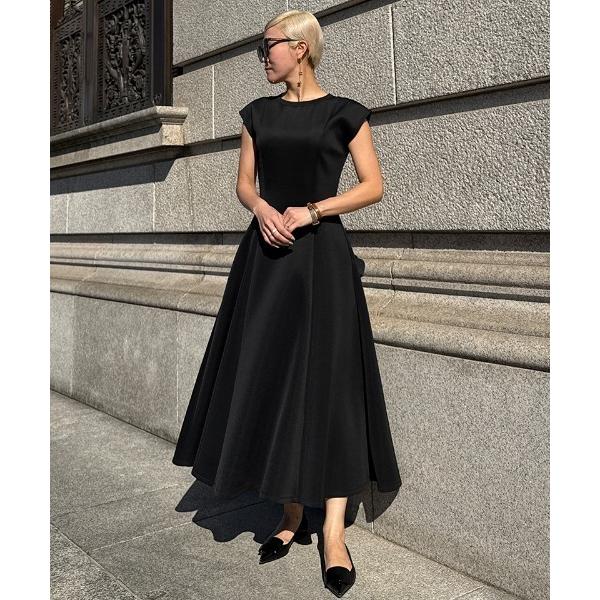 ワンピース フレンチ美シルエットとろみワンピース