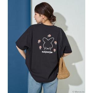 ミッフィー レディース 半袖 Tシャツ Miffy and Friends ALW-25195