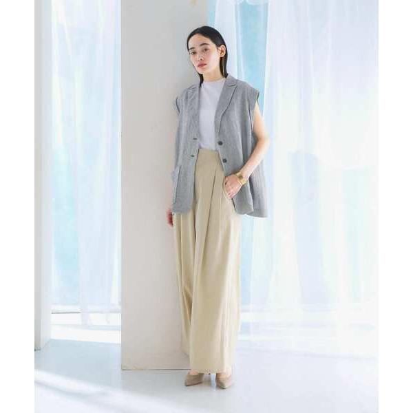 パンツ ハイウエストワイドパンツ レディース