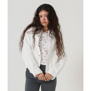 ブルゾン アウター ジップアップ コンパクトブルゾン TINA：JOJUN レディース