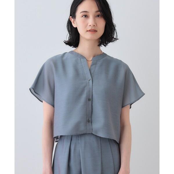 ブラウス シャツ 新色登場！「洗える／エアリー」ティアードブラウス レディース