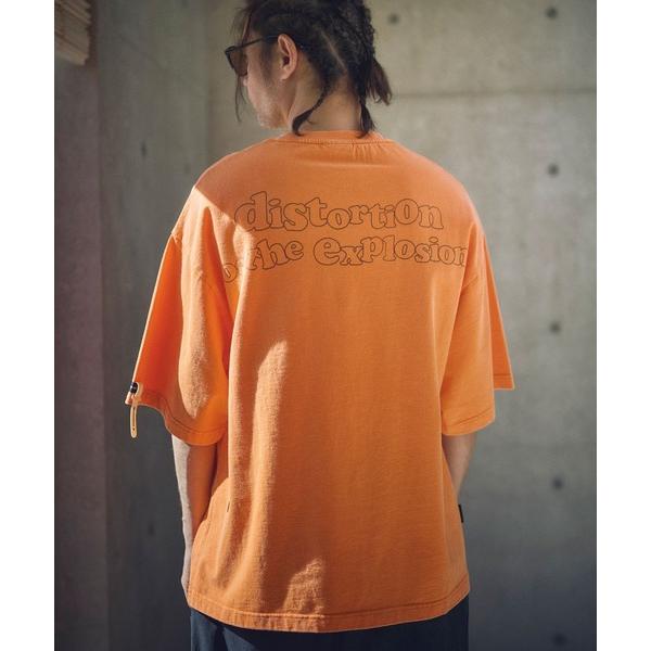 tシャツ 半袖 ADAMPATEK/distortion short sleeve T/エフェクター...