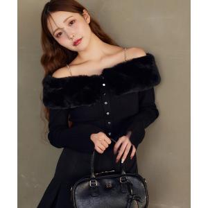 「one after another NICE CLAUP」 長袖ニット FREE ブラック レディース